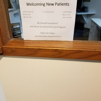 Kaminski David M DDS PC - Welcoming new patients.. old ones too? :) - General Dentistry Near Me Kaminski David M DDS PC - Welcoming new patients.. old ones too? :) - General Dentistry Near Me