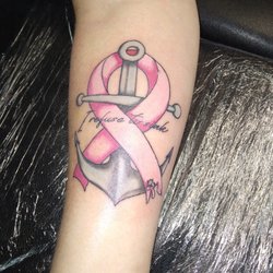 Black Hearts Tattoo and Body Piercing - Cancer tried to get me but I'm fighting like a girl and I refuse to sink! Thank God I'm doing great these days!