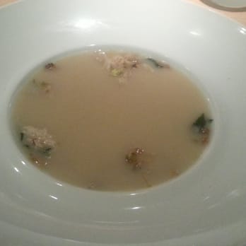 Bymark - Celery root puree chicken confit, crisp skin, salted pistachio brittle & sage - Canadian (New) Near Me - Toronto, Ontario
