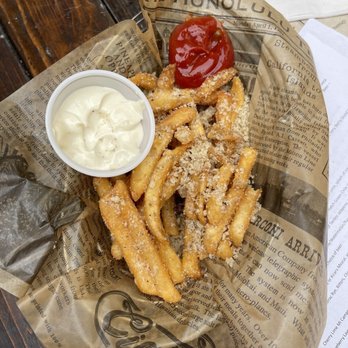 Downshift Brewing - Truffle parm fries - Pizza Near Me - Ruidoso, New Mexico
