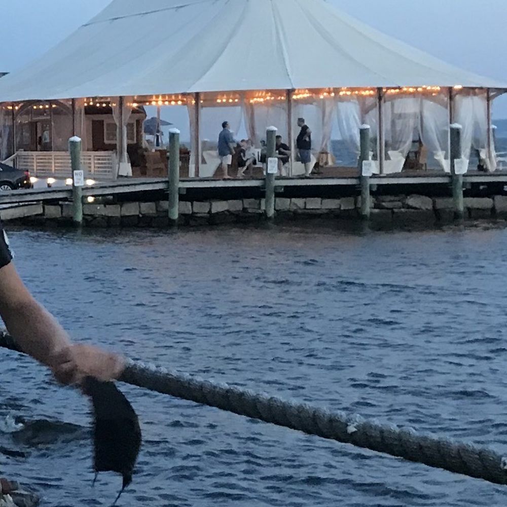 DeWolf Tavern - Under tent dining - New American Near Me - Bristol, Rhode Island