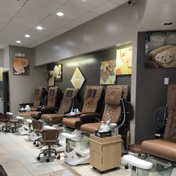 Pedicure chairs here at the salon!