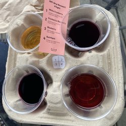 Muskoka Lakes Winery - Off-dry/Dessert flight.
