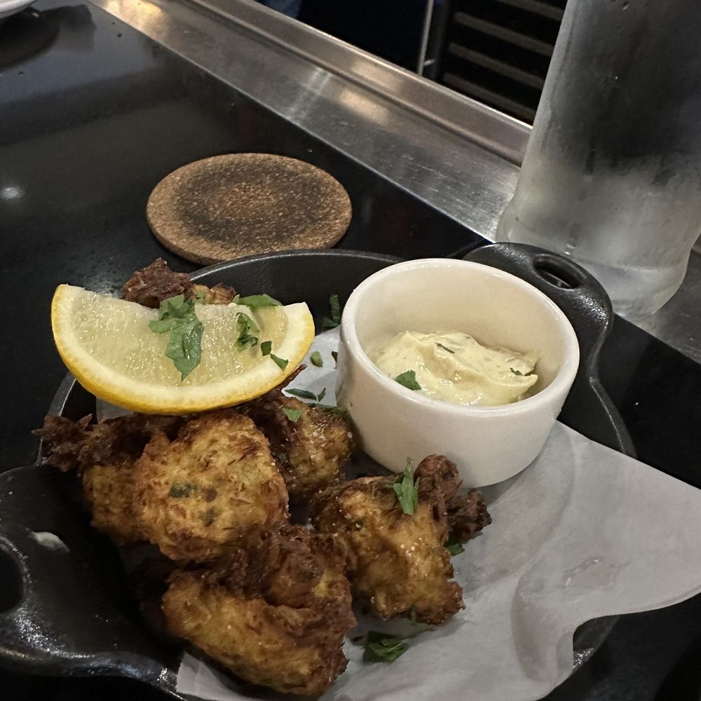 Emilia - just order this "artichoke fritters" - Italian Near Me - Knoxville, Tennessee