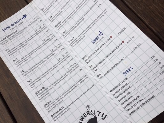 Menu photo 4 't Blauwe Theehuis Amsterdam, NH