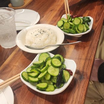 Seven Grams - Cucumber Salad and Rice - Chinese Near Me - Tustin, California Seven Grams - Cucumber Salad and Rice - Chinese Near Me - Tustin, California