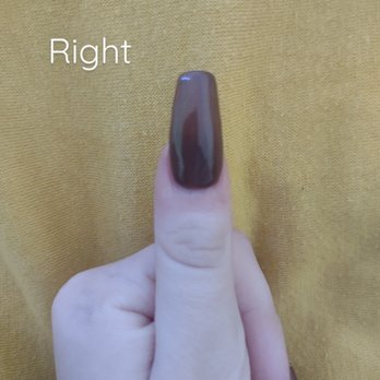 J C Nails & Spa - This one is a little more rounded at the tip - Nail Salons Near Me - Puyallup, Washington