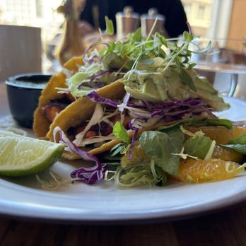 MKT Restaurant and Bar - Tacos under appetizers - New American Near Me - San Francisco, California