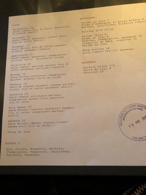 Menu photo 4 Moleskine Montreal, QC Menu photo 4 Moleskine Montreal, QC