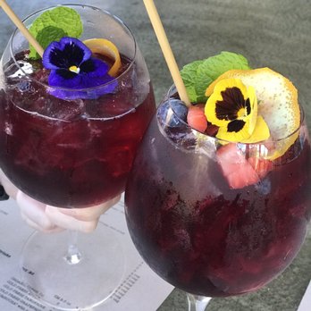 Farmer's Table - Red sangria made by Erin - New American Near Me - La Mesa, California