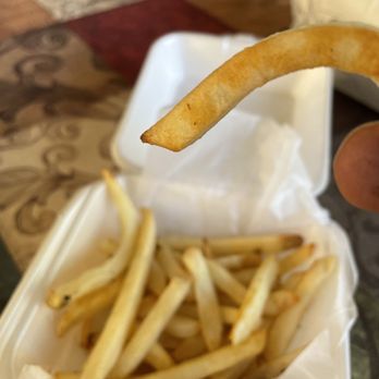 Halal Pizza - Cold saggy fries - Pizza Near Me - Stockton, California