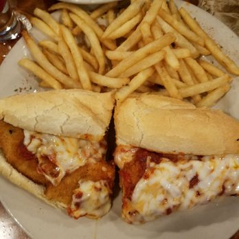 Brooklyn Heights Pizzeria - Chicken parm. Large portion & super great - New American Near Me - Leander, Texas Brooklyn Heights Pizzeria - Chicken parm. Large portion & super great - New American Near Me - Leander, Texas
