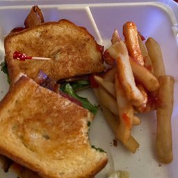 Blt with French Fries