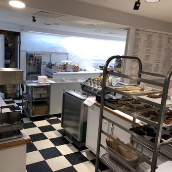 Katie's Ice Cream - Btw... look how clean that kitchen and work space is! This is a place you can feel safe eating! - Ice Cream & Frozen Yogurt Near Me - Hyannis, Massachusetts