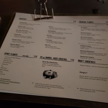 Bully Boy Distillers - Menu as of March 2019 - Distilleries Near Me - Roxbury, Massachusetts Bully Boy Distillers - Menu as of March 2019 - Distilleries Near Me - Roxbury, Massachusetts