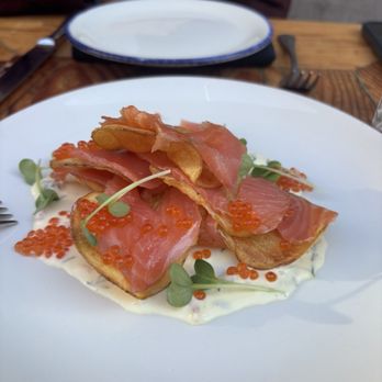 Foreign Cinema - Salmon appetizer - Breakfast & Brunch Near Me - San Francisco, California