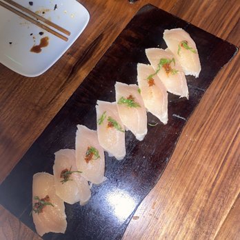 Uchi Miami - Albacore Tuna Nigiri !! - Asian Fusion Near Me - Miami, Florida