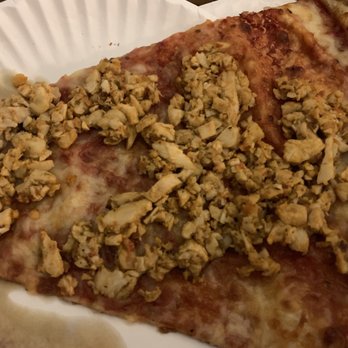 Benny Ravello's - This is the chicken pesto sundried tomato pizza. Yuck. - Pizza Near Me - Charleston, South Carolina Benny Ravello's - This is the chicken pesto sundried tomato pizza. Yuck. - Pizza Near Me - Charleston, South Carolina