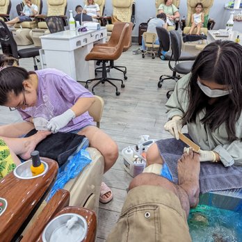 Diva Nails - Pedicure step one - Nail Salons Near Me - Scottsdale, Arizona Diva Nails - Pedicure step one - Nail Salons Near Me - Scottsdale, Arizona