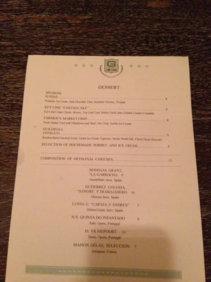Menu photo 8 Guildhall Glencoe, IL