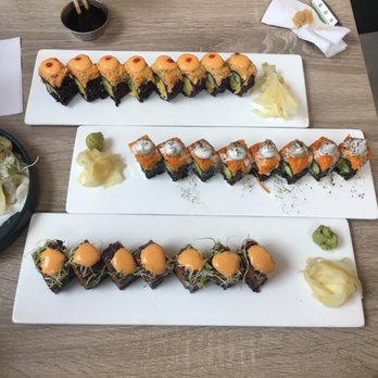 Beyond Sushi - Spicy Mang Roll, October Seasonal Roll, Sweet Tree Roll - Sushi Bars Near Me - New York, New York Beyond Sushi - Spicy Mang Roll, October Seasonal Roll, Sweet Tree Roll - Sushi Bars Near Me - New York, New York