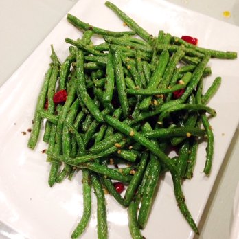 Frying Fish - Dry Cooked String Beans -- a must-get! - Szechuan Near Me - Bellevue, Washington