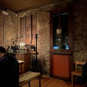 Place des Fêtes - back area - Wine Bars Near Me - Brooklyn, New York