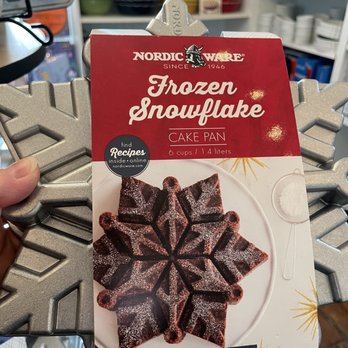 Zest! - a package of frozen snowflake cake - Home & Garden Near Me - Lititz, Pennsylvania