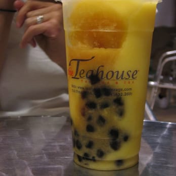 The Teahouse Tapioca & Tea - Mango smoothie with tapioca - Coffee & Tea Near Me - Houston, Texas The Teahouse Tapioca & Tea - Mango smoothie with tapioca - Coffee & Tea Near Me - Houston, Texas