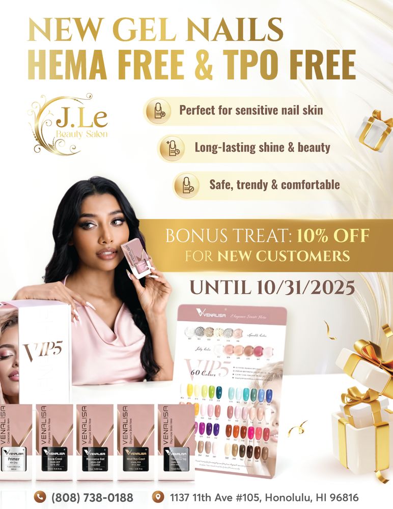 J Le Beauty Salon Logo