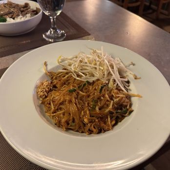 La Basil Thai Cuisine - Chicken Pad Thai - Thai Near Me - Ramona, California