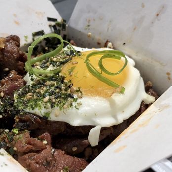 Marination Ma Kai - Kalbi Beef Fried Rice - Korean Near Me - Seattle, Washington Marination Ma Kai - Kalbi Beef Fried Rice - Korean Near Me - Seattle, Washington