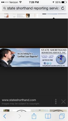 State Shorthand Reporting Service