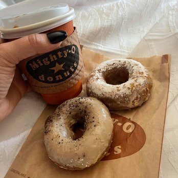 Mighty-O Donuts - Coffee Bomb and French Toast Donut - Donuts Near Me - Seattle, Washington Mighty-O Donuts - Coffee Bomb and French Toast Donut - Donuts Near Me - Seattle, Washington