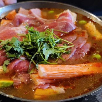 Boiling Avenue - Lamb pot without the cabbage - Hot Pot Near Me - Sacramento, California