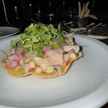 Chez L'Amour - Ceviche tostada - Tapas/Small Plates Near Me - St. Augustine, Florida