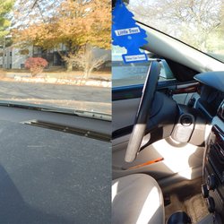 ZUHME Auto Care - Interior Dashboard Before & After