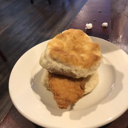 Chicken biscuit...
