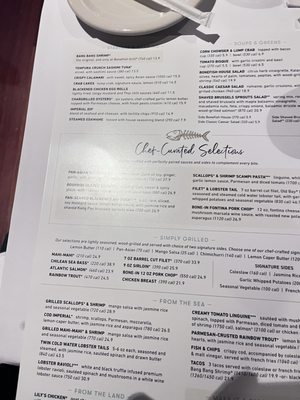 Menu photo 2 Bonefish Grill Brookfield, WI