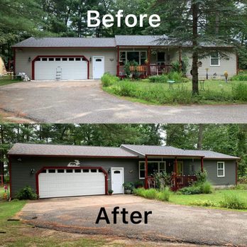 The Michigan Painter - Gorgeous Exterior color change. what an absolute joy it was to bring this clients dream to life. - Painters Near Me The Michigan Painter - Gorgeous Exterior color change. what an absolute joy it was to bring this clients dream to life. - Painters Near Me