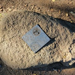 Pia the Peacekeeper - Metal plaque for Pia the Peacekeeper.