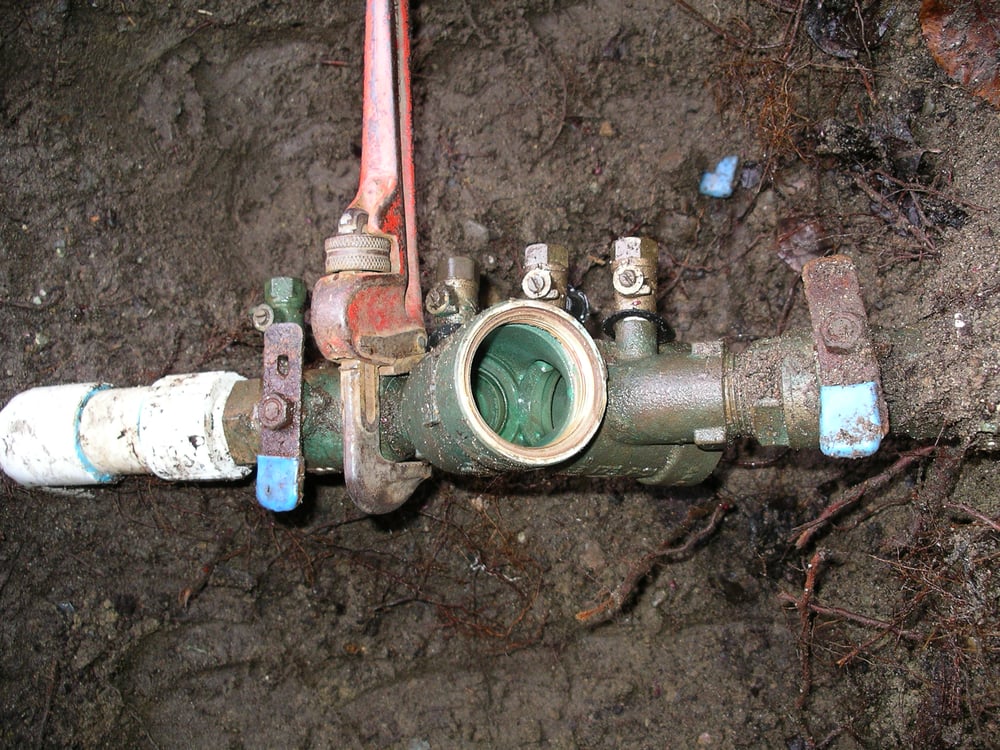 Slide of Certified Backflow Testing