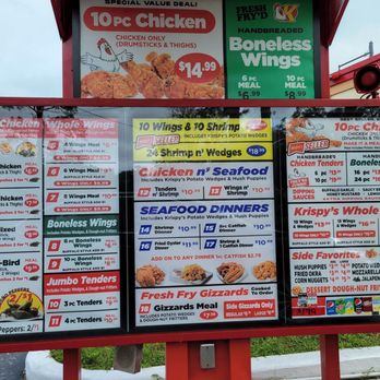Krispy's Chicken - Menu - Chicken Shop Near Me - Gainesville, Florida Krispy's Chicken - Menu - Chicken Shop Near Me - Gainesville, Florida
