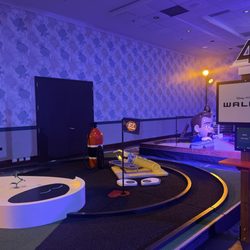Pixar Putt - Hole 4 Wall-E. Do you see Eva?