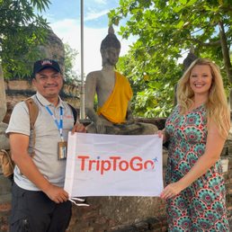 With our TripToGo guide, Tiger!