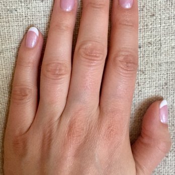 Fancy Nails and Spa - Another beautiful gel French by Wee! - Nail Salons Near Me - Lexington, Massachusetts