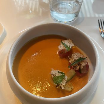 Le Jardinier - Miami Spice gazpacho - French Near Me - Miami, Florida Le Jardinier - Miami Spice gazpacho - French Near Me - Miami, Florida