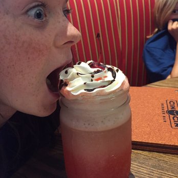 Cin Cin Burger BAR - Shirley Temple or a miscommunication, but whatever she loves it! - Burgers Near Me - Winston-Salem, North Carolina Cin Cin Burger BAR - Shirley Temple or a miscommunication, but whatever she loves it! - Burgers Near Me - Winston-Salem, North Carolina