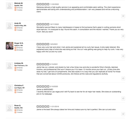 Mariposa Salon by null