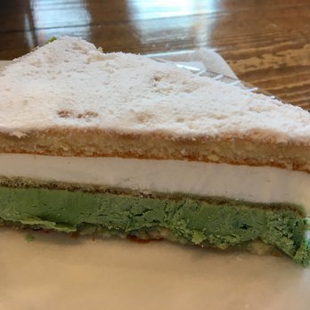 Look Up Dessert Cafe - Pistachio cake! - Ice Cream & Frozen Yogurt Near Me - Chesapeake, Virginia